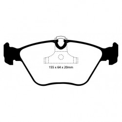 EBC Greenstuff Bremsbeläge Vorderachse DP21552