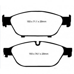 EBC Greenstuff Bremsbeläge Vorderachse DP22086