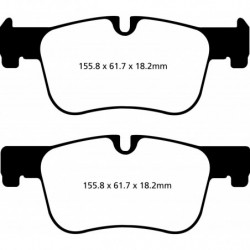 EBC Redstuff Bremsbeläge Vorderachse DP32143C
