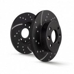 EBC Bremsscheiben Turbo Groove Disc (GD) Hinterachse GD280
