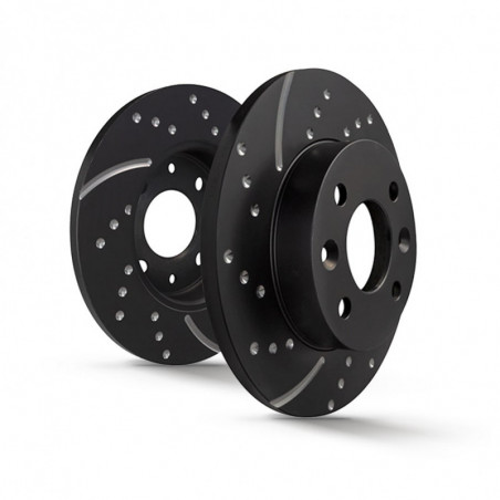 EBC Bremsscheiben Turbo Groove Disc (GD) Hinterachse GD280