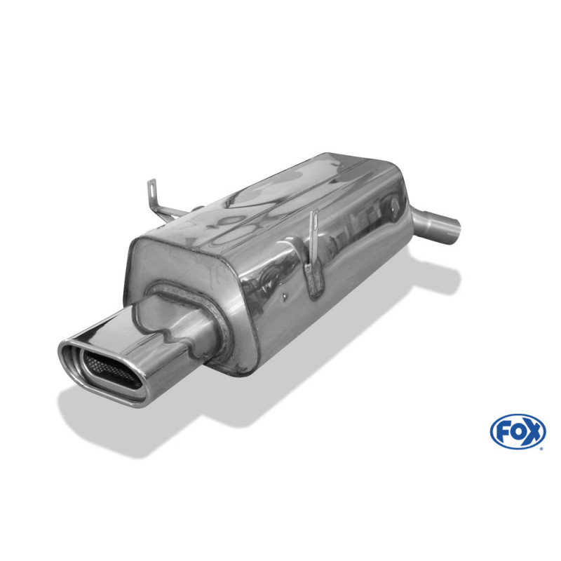 BMW E36 316/ 318/ 320/ 323/ 325/ 328 Endschalldämpfer - 135x80 Typ 53