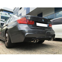 BMW F30/31 - 316d/318d/320d M-Paket Endschalldämpfer quer Ausgang rechts/links - 2x80 Typ 16 rechts/links