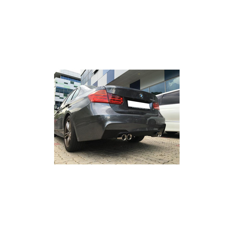 BMW F30/31 - 316d/318d/320d M-Paket Endschalldämpfer quer Ausgang rechts/links - 2x80 Typ 16 rechts/links