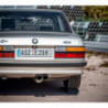 BMW E28 525e mit Katalysator Endschalldämpfer ab Kat - 2x88x74 Typ 32 schwarz