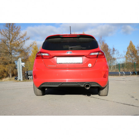 Ford Fiesta MK8 - JHH Endschalldämpfer - 1x100 Typ 25