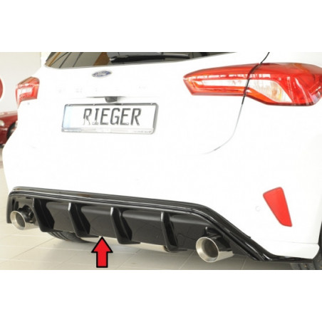 Rieger Heckeinsatz - Ford Focus 4 ST-Line Focus 4 (DEH): 09.18- | 5-tür. (Schrägheck)Focus 4 ST (DEH): 06.19- | 5-tür. (Schrägheck)