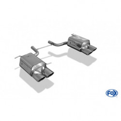 Mercedes SLK Typ 171 - 4/6 Zylinder Endschalldämpfer rechts/links - 2x115x85 Typ 32 rechts/links