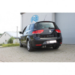 Seat Altea XL 5P - Frontantrieb Endschalldämpfer - 2x80 Typ 17