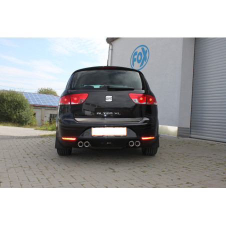 Seat Altea XL 5P - Frontantrieb Endschalldämpfer Ausgang rechts/links - 2x80 Typ 17 rechts/links