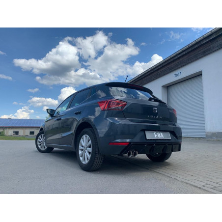 Seat Ibiza V - KJ Endschalldämpfer mit Abgasklappe - 2x80 Typ 25