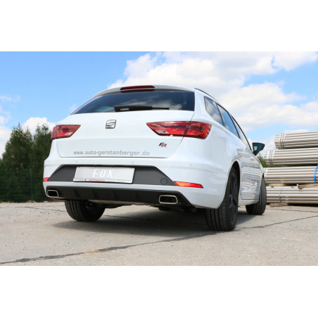 Seat Leon 5F ST - Einzelradaufhängung Endschalldämpfer rechts/links - 145x65 Typ 59 rechts/links