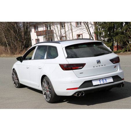 Seat Leon 5F ST 4x4 - Cupra 300 Endschalldämpfer rechts/links - 2x80 Typ 25 rechts/links