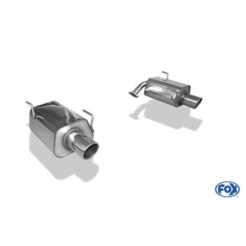 Subaru Forester - SH Endschalldämpfer rechts/links - 1x100 Typ 16 rechts/links