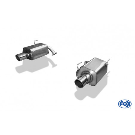 Subaru Forester - SJ Endschalldämpfer rechts/links - 1x100 Typ 16 rechts/links